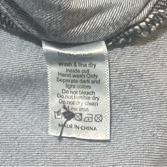 Joyfolie | Western Cowgirl Embroidered Denim Button Down Shirt | 12 - Picture 9 of 10